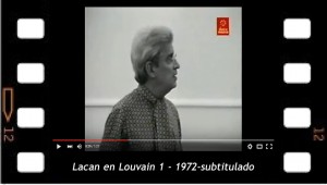 Lacan en Louvain 1 - 1972 -subtitulado al español