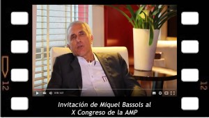 Invitación de Miquel Bassols al X Congreso de la Asociación Mundial de Psicoanálisis